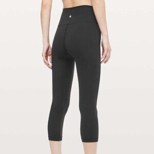 Lululemon Wunder Under Crop (Hi-Rise) *Full-On Luxtreme 21"